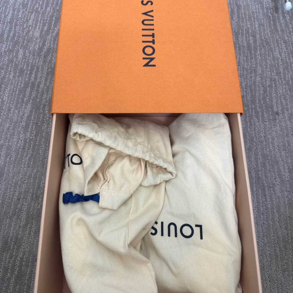 Louis Vuitton Monogram Black and White Sneakers - Picture 3 of 8